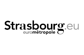 Logo de la collectivité Strasbourg Eurométropole noir