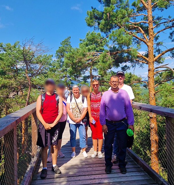 Sonnenhof - sortie chemin des cimes à Drachenbronn